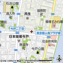 東京都台東区橋場1丁目6-2周辺の地図