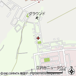 千葉県富里市立沢1097周辺の地図