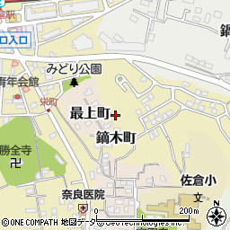 千葉県佐倉市鏑木町1110周辺の地図