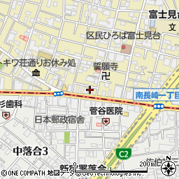 福ちゃん 南長崎店周辺の地図