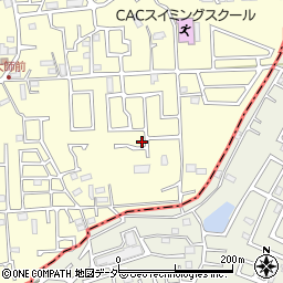千葉県八千代市上高野1067-45周辺の地図