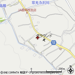 清哲公民館周辺の地図