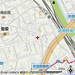 東京都福生市熊川周辺の地図