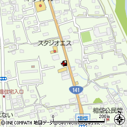 ＥＮＥＯＳ韮崎北ＳＳ周辺の地図