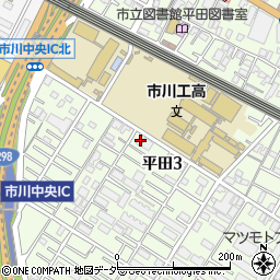 ロワール平田周辺の地図