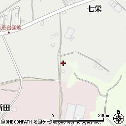 千葉県富里市七栄245周辺の地図