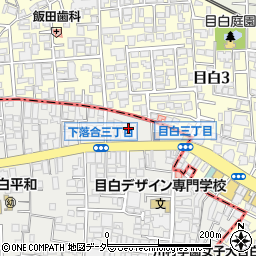 東京都新宿区下落合3丁目19周辺の地図