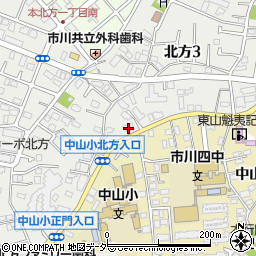 株式会社京葉東和薬品　市川営業所周辺の地図