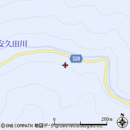 安久田吉野線周辺の地図