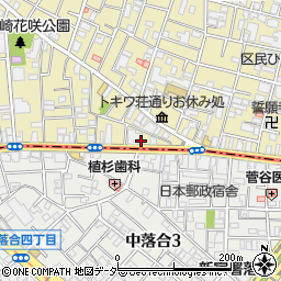 宇井医院周辺の地図