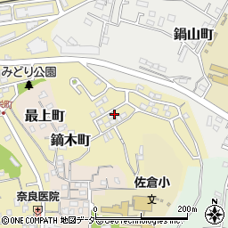 千葉県佐倉市鏑木町1061周辺の地図