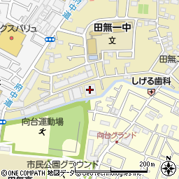 早稲田大学田無学生寮周辺の地図