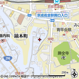 千葉県佐倉市並木町212周辺の地図