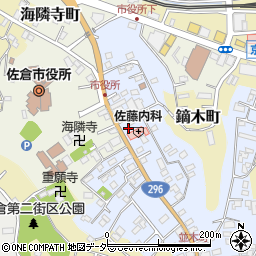 千葉県佐倉市並木町32-1周辺の地図