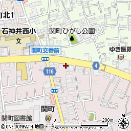 東京都練馬区関町南3丁目6-20周辺の地図