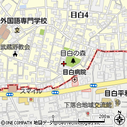 東京都豊島区目白4丁目11-4周辺の地図