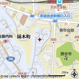千葉県佐倉市並木町214周辺の地図