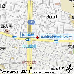 東京都中野区丸山1丁目10-1周辺の地図
