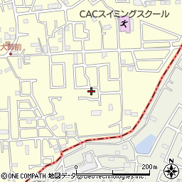 千葉県八千代市上高野1067-43周辺の地図