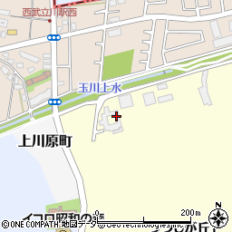 昭和の森ゴルフコース周辺の地図