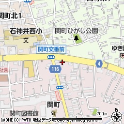 東京都練馬区関町南3丁目6-18周辺の地図