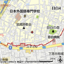 東京都豊島区目白5丁目15-2周辺の地図
