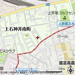 東京都練馬区上石神井南町6周辺の地図
