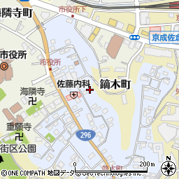 千葉県佐倉市並木町97周辺の地図