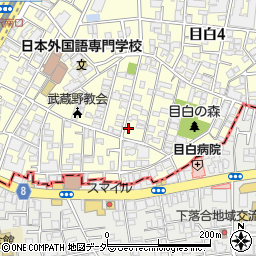 東京都豊島区目白4丁目9-4周辺の地図