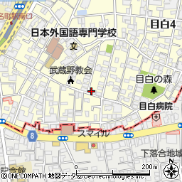 東京都豊島区目白5丁目15-3周辺の地図