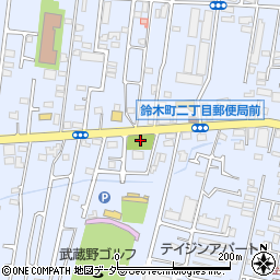 鈴木街道公園周辺の地図