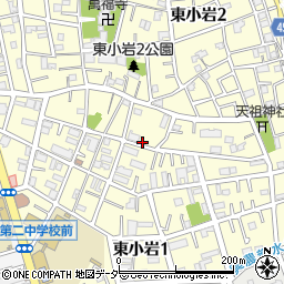 名鉄協商江戸川東小岩第２駐車場周辺の地図