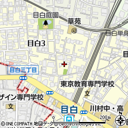 東京都豊島区目白3丁目15周辺の地図