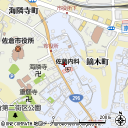千葉県佐倉市並木町32周辺の地図