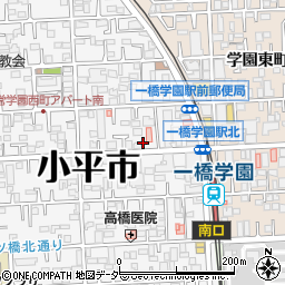 小平・生活者ネットワーク周辺の地図