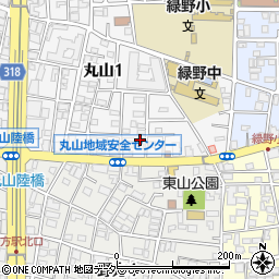 東京都中野区丸山1丁目4-21周辺の地図
