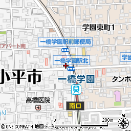 セブンイレブン小平一橋学園駅前店周辺の地図