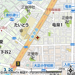 トヨタモビリティ東京台東店周辺の地図