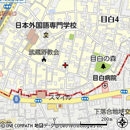 東京都豊島区目白5丁目15-24周辺の地図
