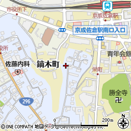 千葉県佐倉市並木町979周辺の地図