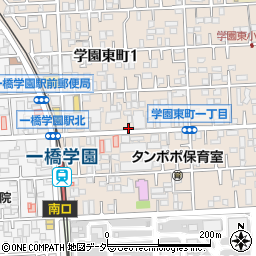 がっつりステーキ 一ツ橋学園店周辺の地図