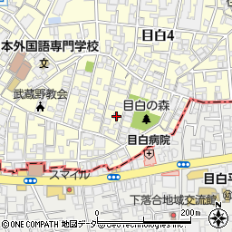 東京都豊島区目白4丁目10-23周辺の地図