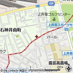 東京都練馬区上石神井南町5-19周辺の地図