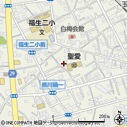 東京都福生市熊川483周辺の地図