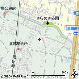 長野県駒ヶ根市赤穂小町屋周辺の地図