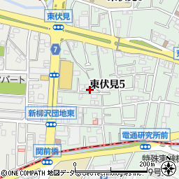 浅川ピアノ・声楽教室周辺の地図