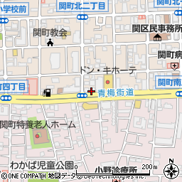 有限会社関町木材店周辺の地図