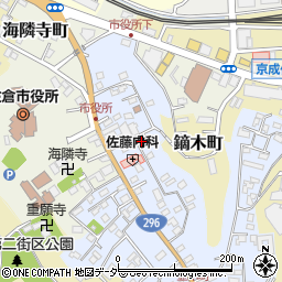 千葉県佐倉市並木町87周辺の地図