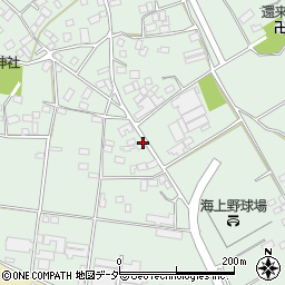 千葉県旭市蛇園2610-2周辺の地図