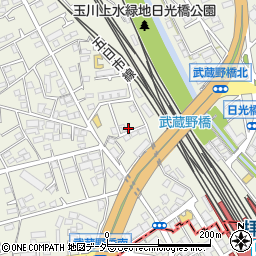 東京都福生市熊川1388-13周辺の地図